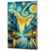 Van Gogh 6 - Sokak Çizgili Yan Boyamalı Defter