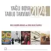 Yağlı Boya Tablo Takvimi 2024 Duvar Takvimi