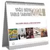 Yağlı Boya Tablo Takvimi 2024 Masa Takvimi
