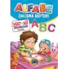Yaz-Sil Alfabe Bitmeyen Yazı Defteri+Tahta Kalemi