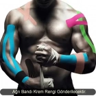 Kınesıo Tape Ağrı Bandı Kinezyo Yüz Terapi Bandı 2.5 Cm x 5 Metre