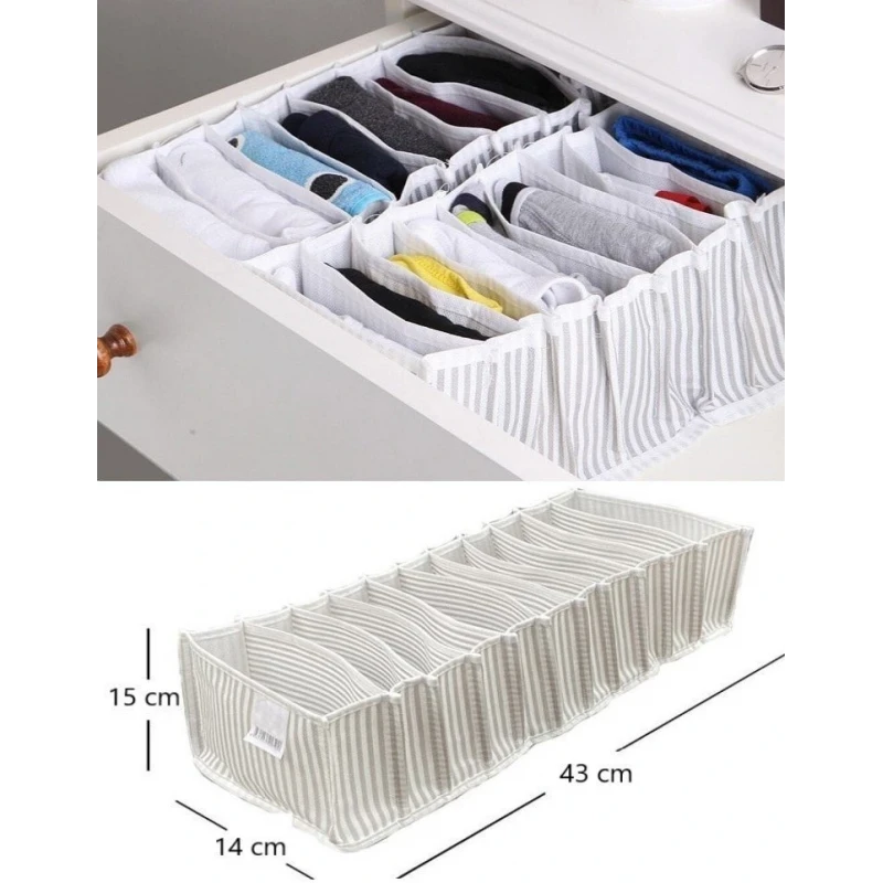 11 Gözlü Çekmece İçi Akordiyon Organizer M