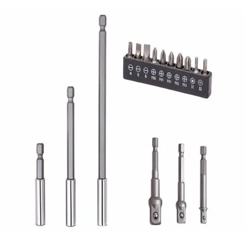 16 Parça Matkap Ucu Adaptör ve Bit Seti