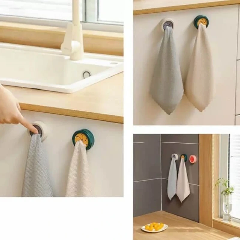 2 Li Havlu Tutucu Havlu Askısı Bez Askısı