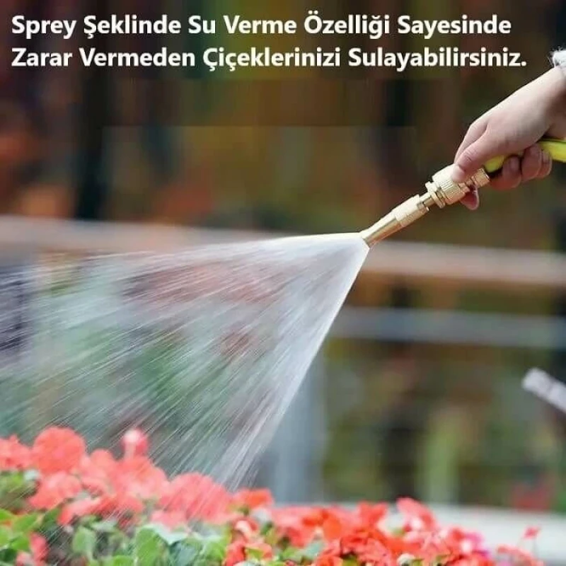 2 Li Metal Yüksek Basınç Yağmurlamalı Hortum Ucu