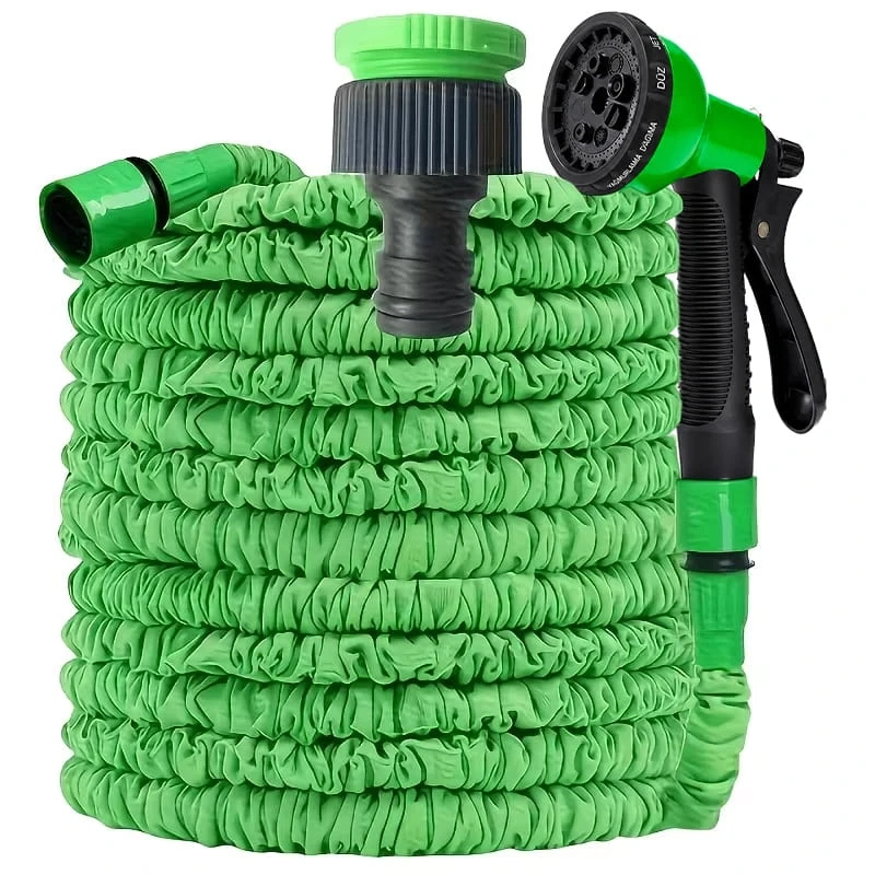 20 Metre Uzayan Tabancalı Hortum Magic Hose Bahçe Hortumu Sulama Hortumu
