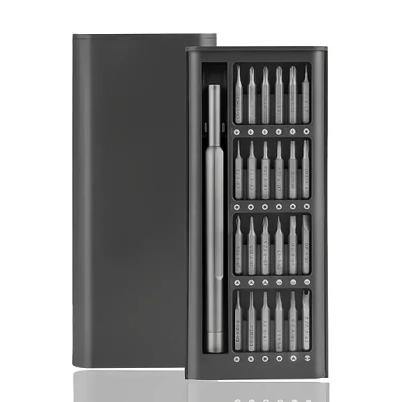 25 Parça Çelik Profesyonel Tornavida Seti