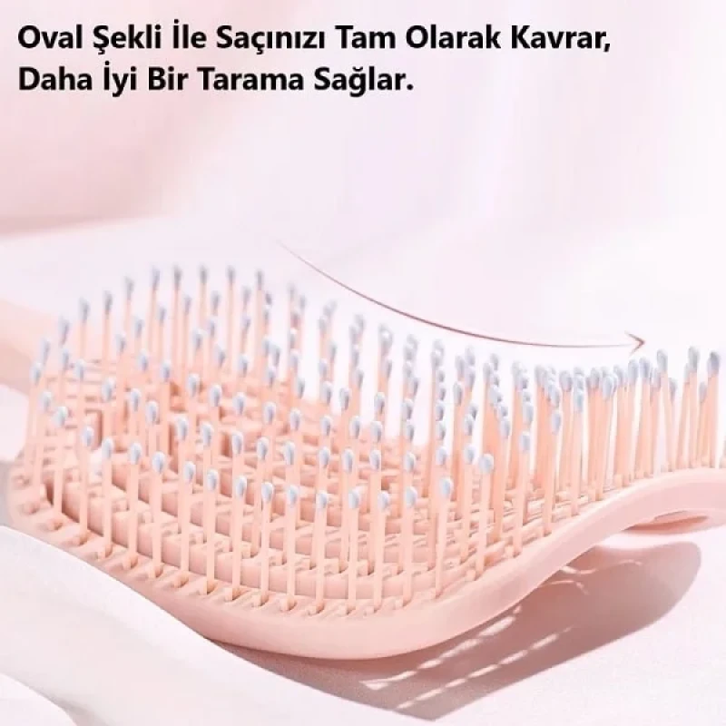 3 Boyutlu Saç Açma Fırçası Tarağı