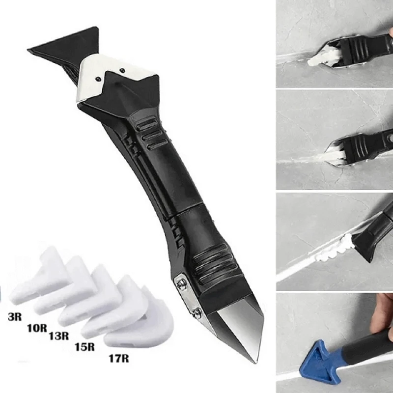 3 İn 1 Derz Silikon Kazıyıcı Sıyırıcı Uygulayıcı