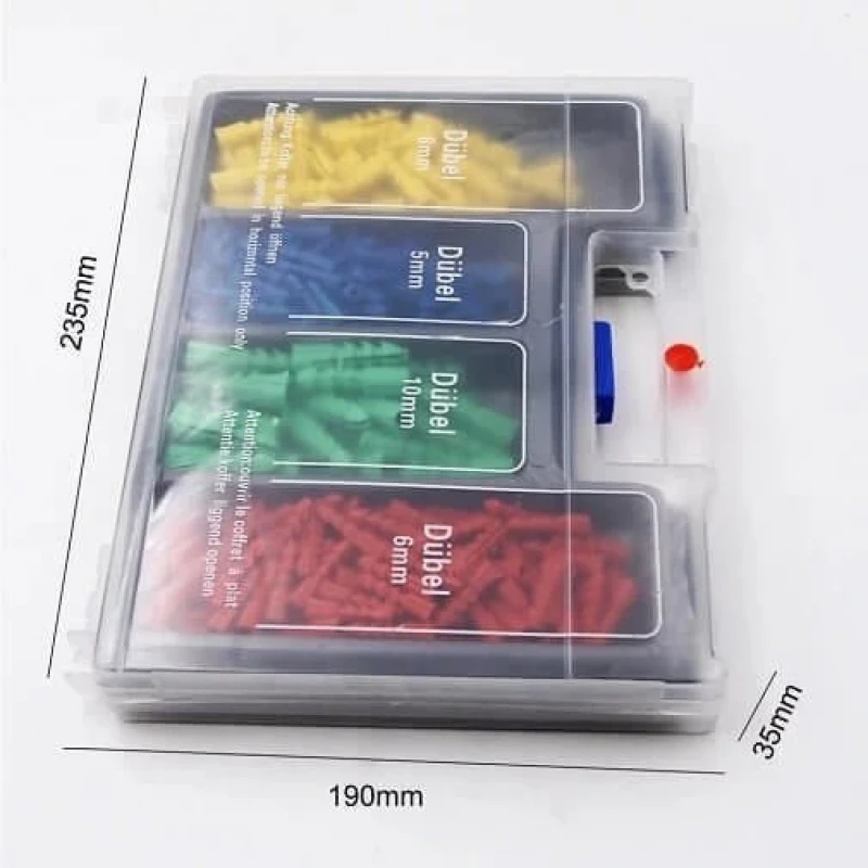 300 Parça Dübel ve Matkap Ucu Seti Çantalı