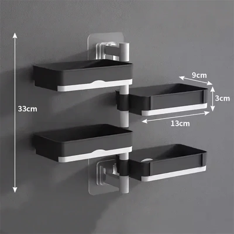 4 Katlı Banyo Duş Organizeri Sabunluk Şampuanlık