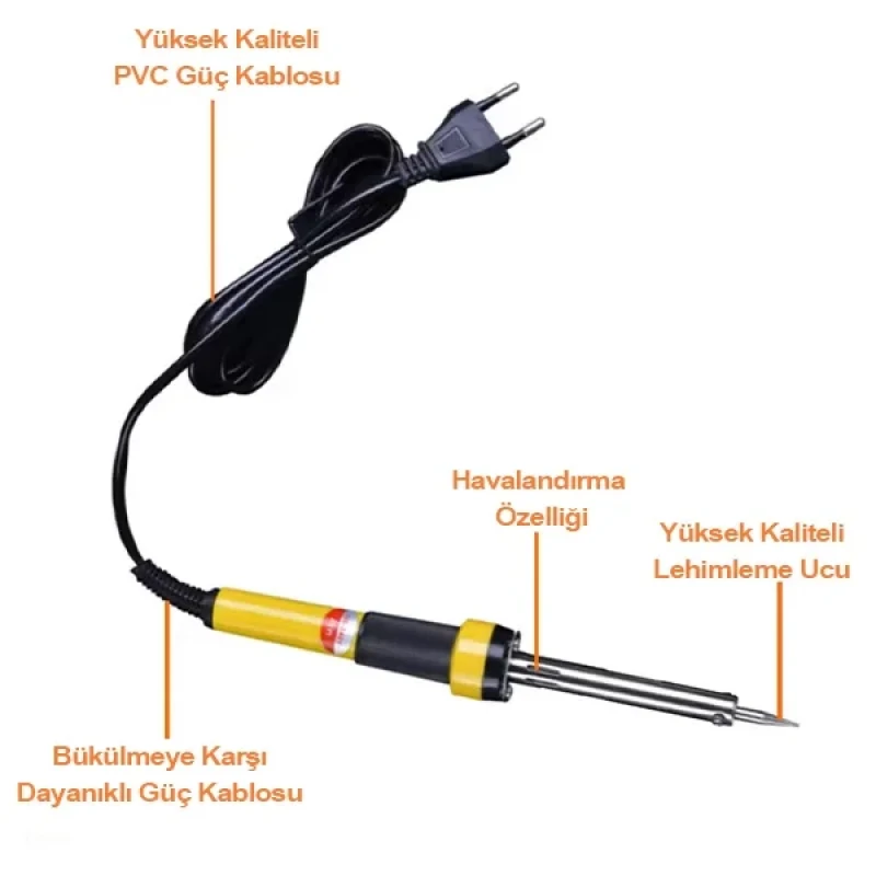 60w Profesyonel Lehim Makinesi Kalem Havya