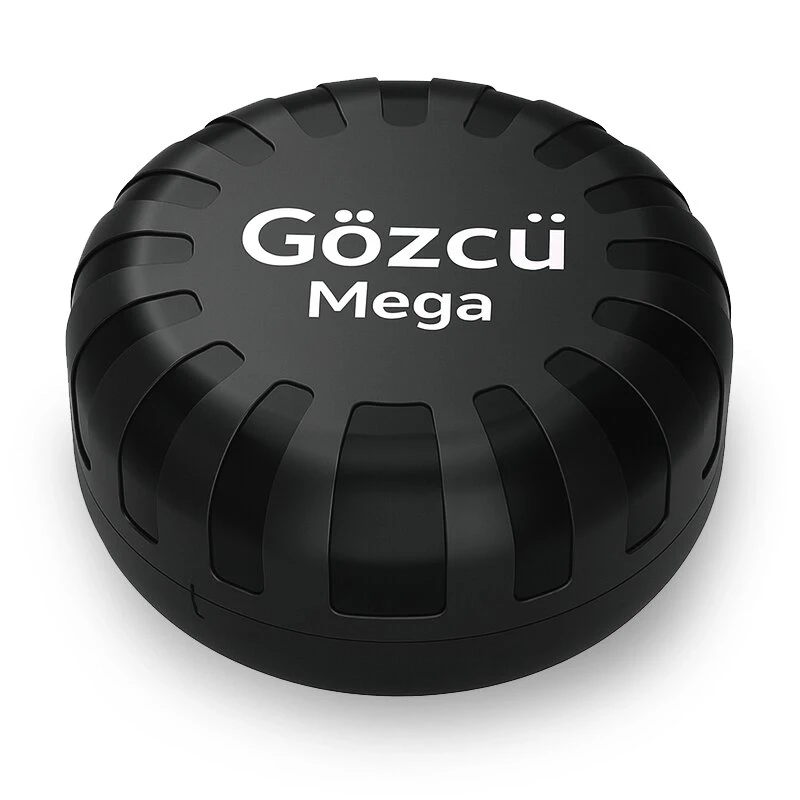 Gözcü Mega Android ve İos Uyumlu Takip Cihazı 3 Yıl Pil Ömrü Geçmişe Dönük Konum Gps Araç Motor Çocuk Gizli