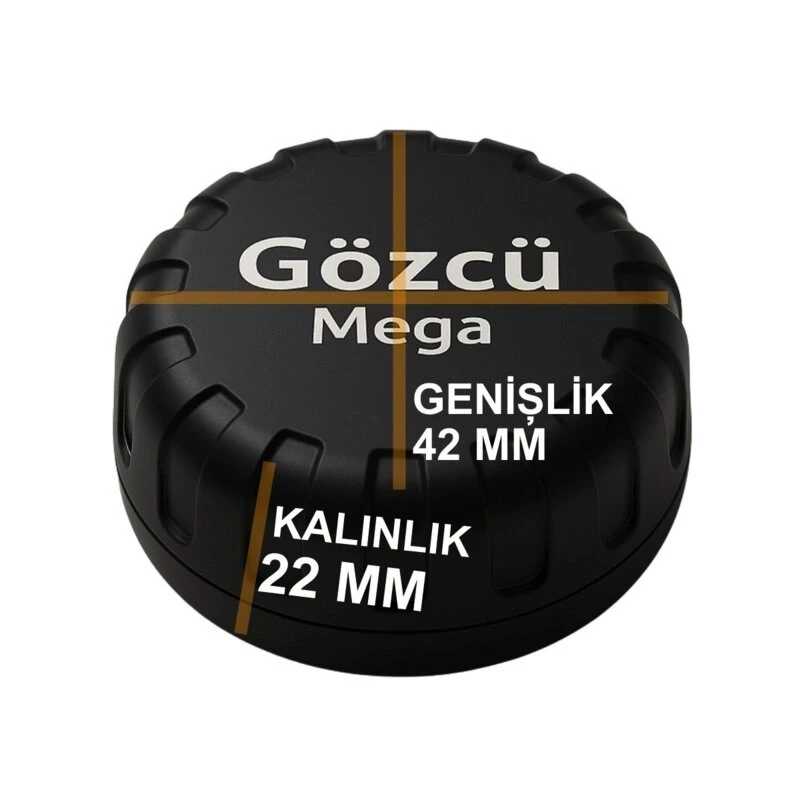 Gözcü Mega Android ve İos Uyumlu Takip Cihazı 3 Yıl Pil Ömrü Geçmişe Dönük Konum Gps Araç Motor Çocuk Gizli