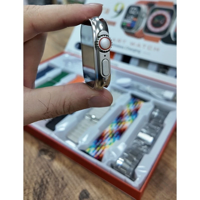 Ultra 9 Model 7 Kordonlu Akıllı Saat Nabız Adımsayar Bluetooth Bağlantılı Smart Watch