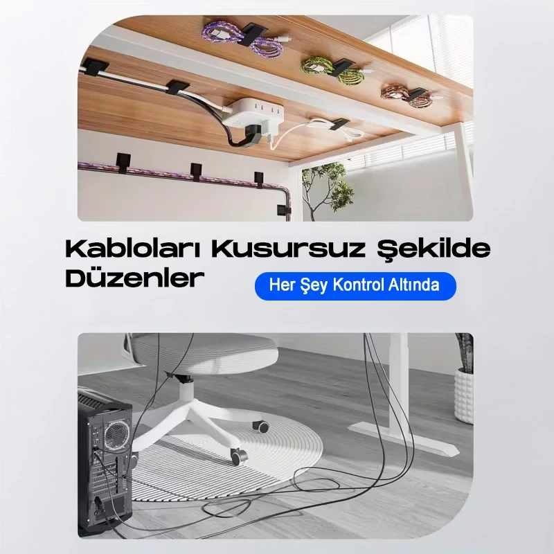 20 Adet Kendinden Yapışkanlı Cırt Cırtlı Bant