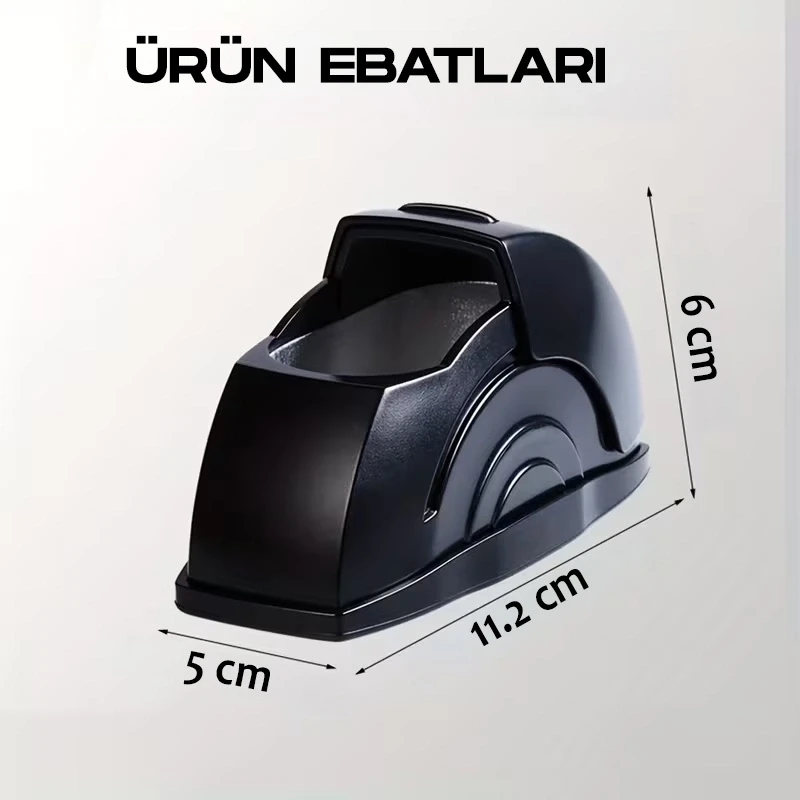 Araç İçi Küllük Metal Hazneli Kayar Kapaklı