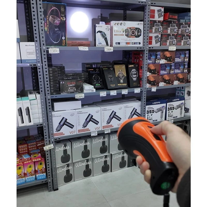 Profesyonel 10W 1000 Lümen Dijital Ekran Şarjlı El feneri Su Geçirmez Kambur Fener