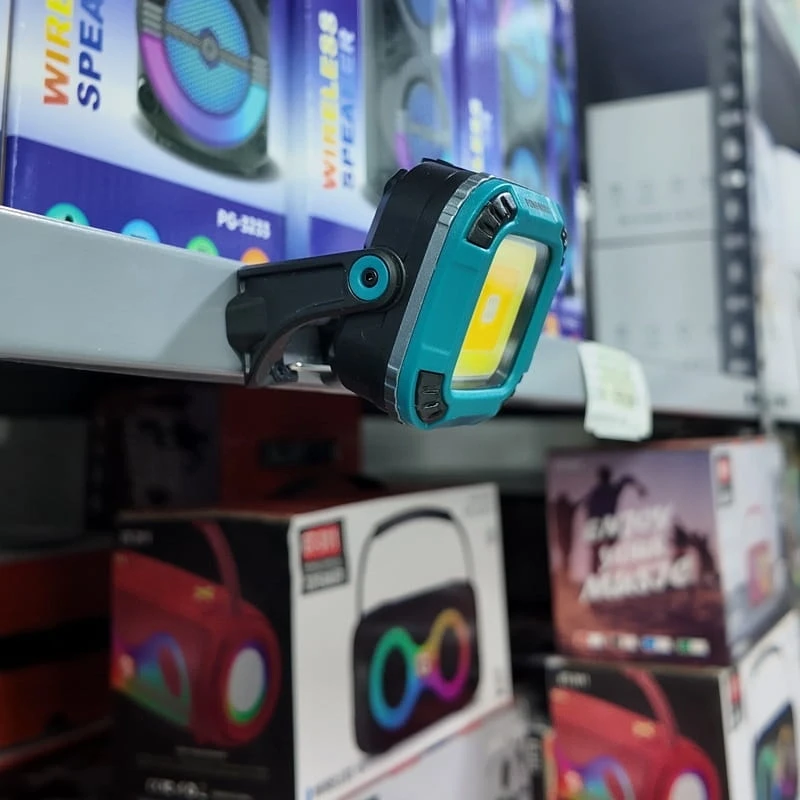 Mini Şarjlı COB LED Projektör Güçlü Işık Mıknatıslı Yapışma Tamir Kamp Çalışma Lambası