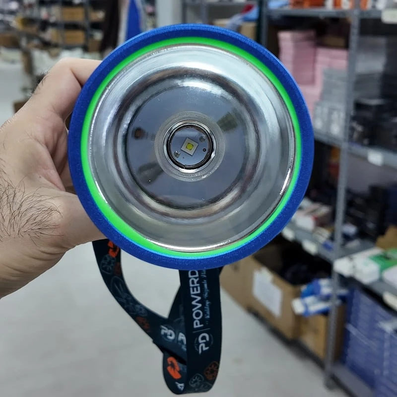 50W 2500 Lümen Nokta Led Aydınlatma Profesyonel Kafa Feneri 10 Saat Çalışma Süresi