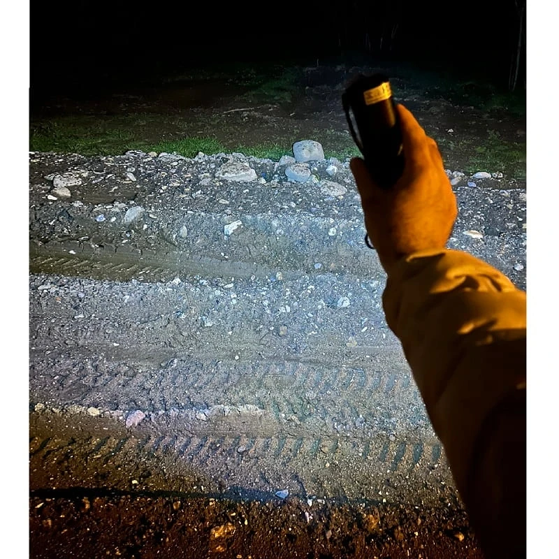 Profesyonel 10W 1000 Lümen Dijital Ekran Şarjlı El feneri Su Geçirmez Çift Işıklı Kambur Fener