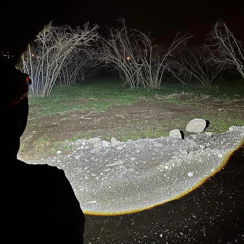 50W 2500 Lümen Nokta Led Aydınlatma Profesyonel Kafa Feneri 10 Saat Çalışma Süresi