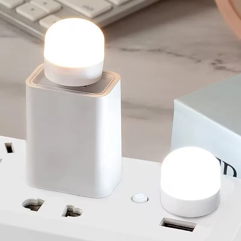 10 Adet Mini Usb Top Led Aydınlatma Seti Gece Lambası Enerji Tasarruflu