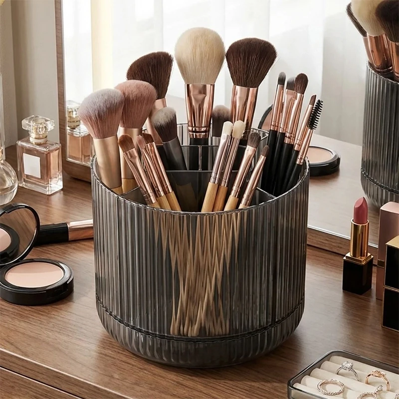 360° Dönebilen Plastik Organizer Çok Amaçlı Mutfak Banyo ve Makyaj Malzemesi Düzenleyici Döner Masaüstü Stand