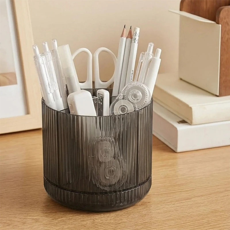 360° Dönebilen Plastik Organizer Çok Amaçlı Mutfak Banyo ve Makyaj Malzemesi Düzenleyici Döner Masaüstü Stand