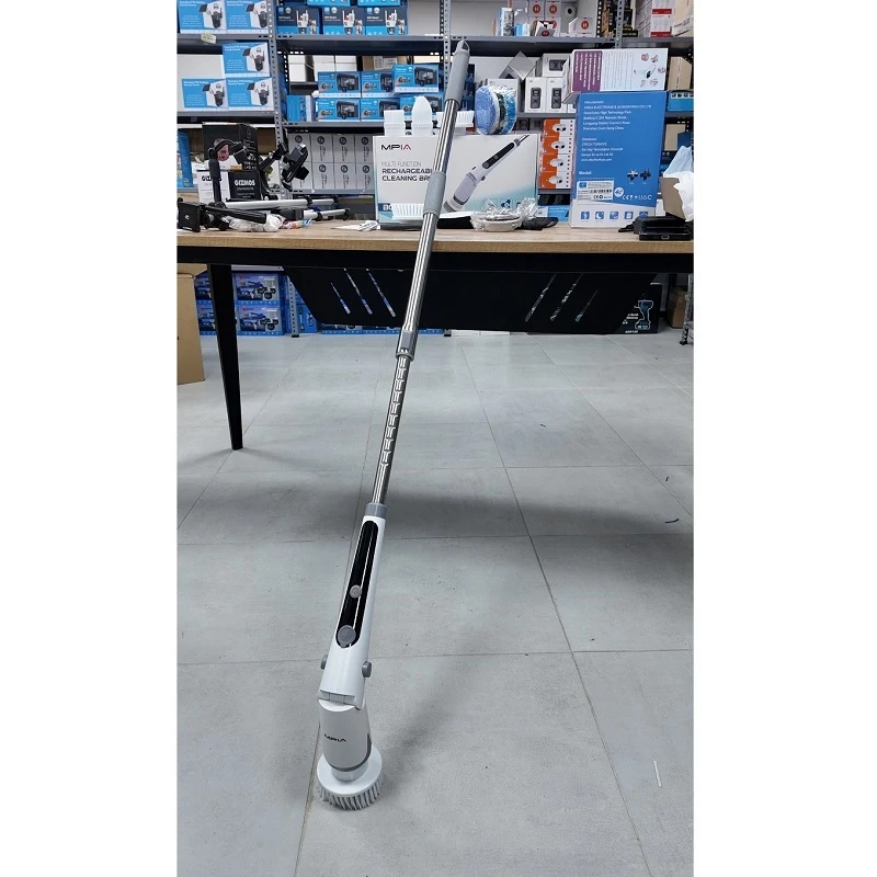 MPIA Premium 13 Parça Ayarlanabilir Başlıklı Şarjlı Temizlik Fırçası Mutfak Banyo Araba Temizleme Fırçası