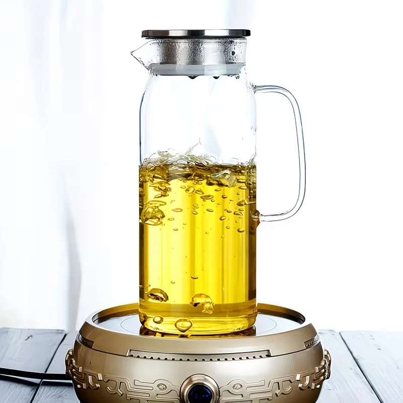 1200 Ml Borosilikat Cam Sürahi