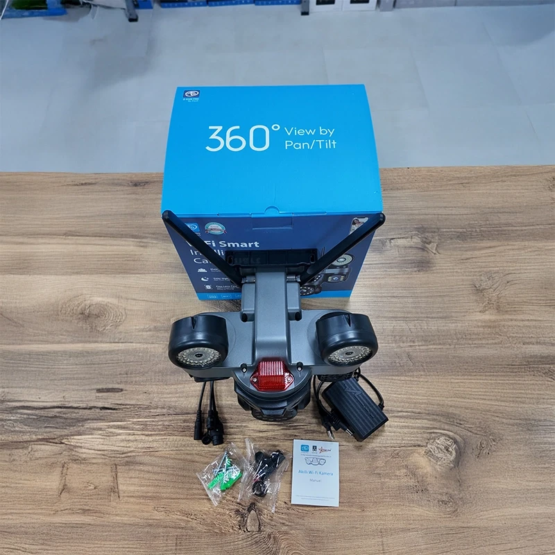 O-Kam Pro 4 Kameralı 4 Görüntülü Ultra HD 360 Dönebilen Kablosuz Wifi Kamera Gece Görüşlü Su Geçirmez Sesli Görüşme Hareket Takip OK-231 Premium