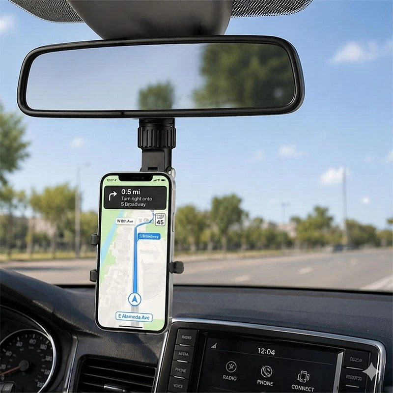 Concord Akrobat Dikiz Aynasına Takılan Telefon Tutucu