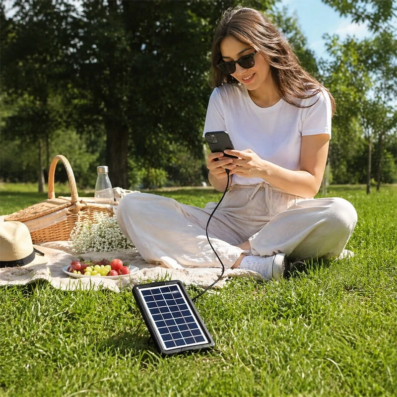 Güneş Enerjili Solar Şarj Paneli Telefon Tablet Şarj Etme Paneli Solar Şarj Cihazı Solar Panel