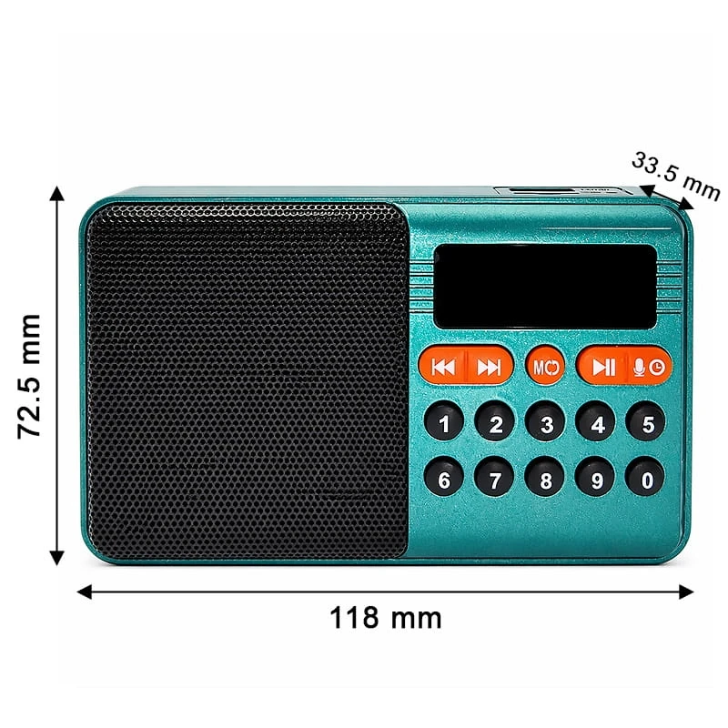 Taşınabilir Nostalji Bluetooth Radyo Usb Tf Aux Bt Retro Bluetooth Hoparlör YSF-006BT