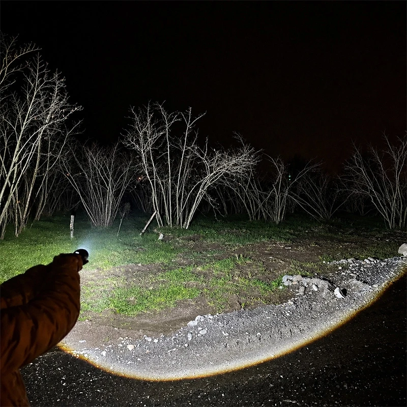 2400 Lümen 30W Profesyonel Zoomlu El Feneri Uzun Menzilli TFK Feneri