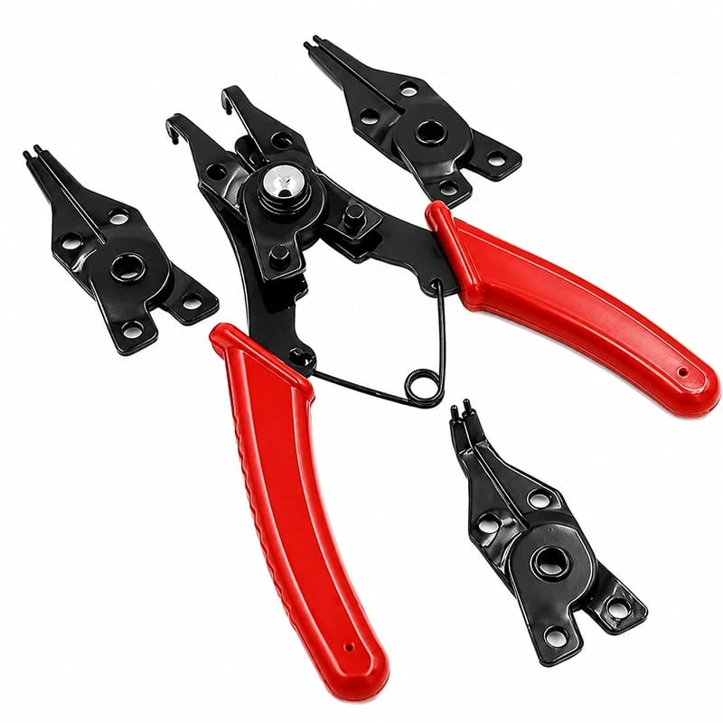 4 Başlıklı Segman Takımı Sekman Pense Seti Circlip Pense Seti