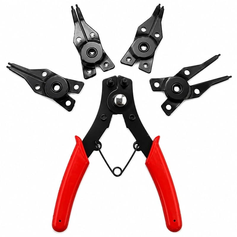 4 Başlıklı Segman Takımı Sekman Pense Seti Circlip Pense Seti