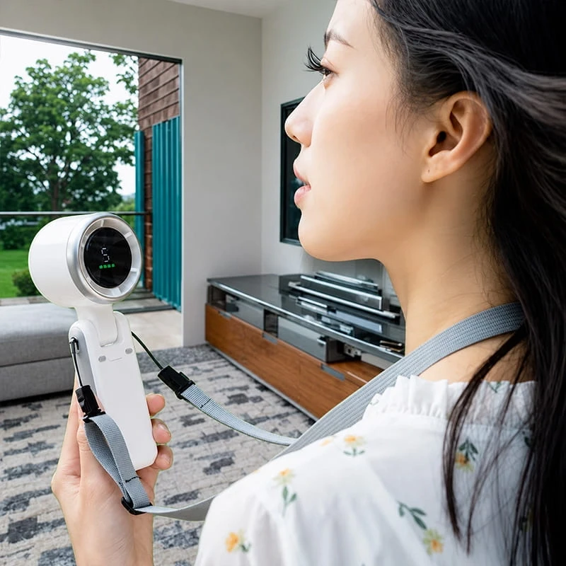 Katlanır Pro Model El Tipi Turbo Fan Serinletici Vantilatör 5 Vitesli El Fanı Soğutucu Vantilatör