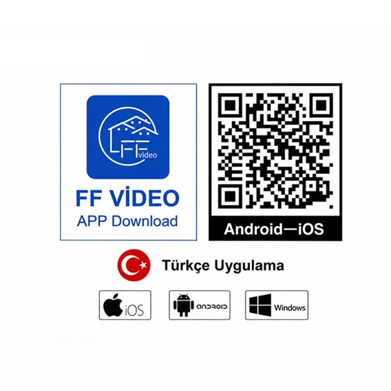 MPIA GORO Premium Wifi Özellikli 16MP 4 Kameralı 5 Görüntülü 3 PTZ li Renkli Gece Görüşlü Güvenlik Kamerası