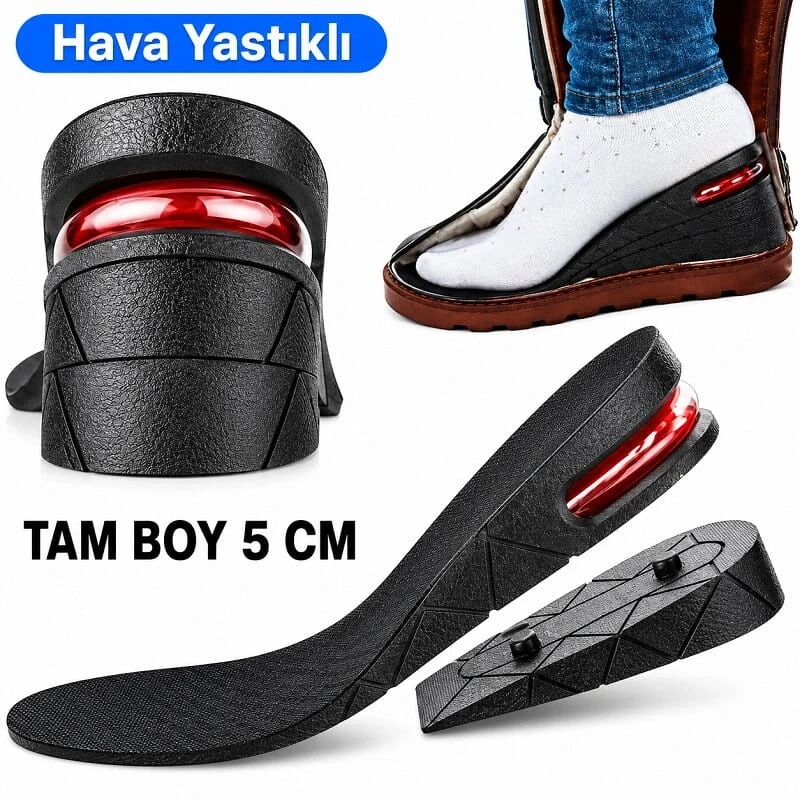 5 Cm e Kadar Boy Uzatan Tabanlık Hava Yastıklı Tam Boy