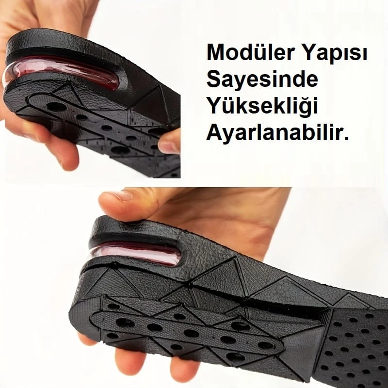 5 Cm e Kadar Boy Uzatan Tabanlık Hava Yastıklı Tam Boy