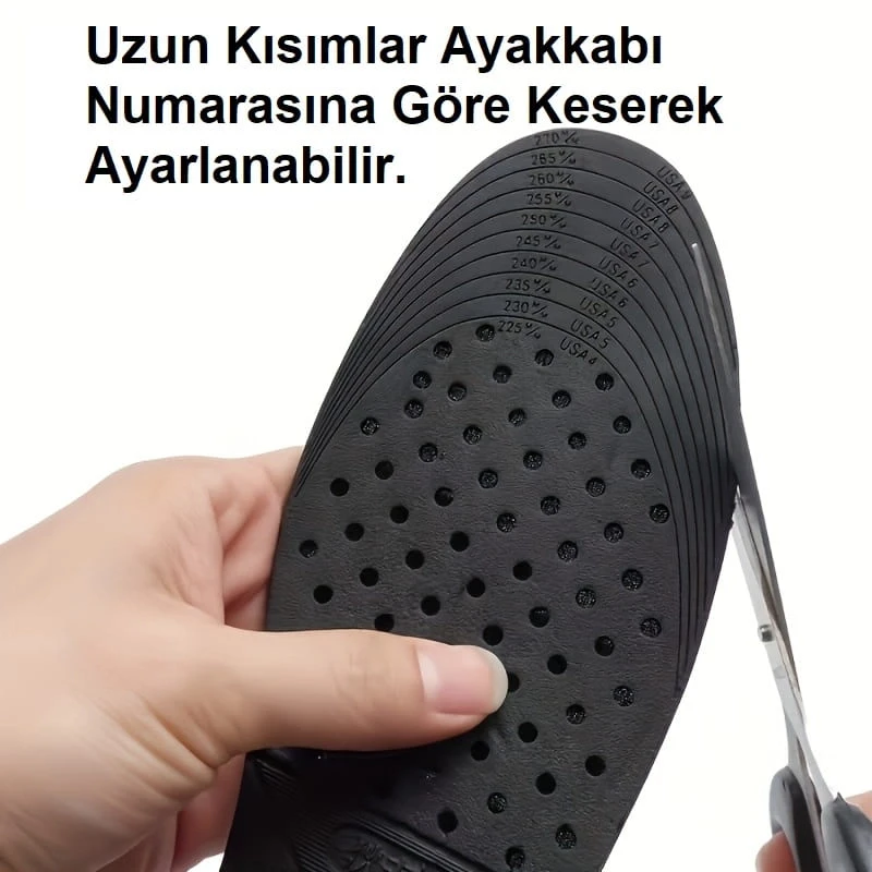 5 Cm e Kadar Boy Uzatan Tabanlık Hava Yastıklı Tam Boy