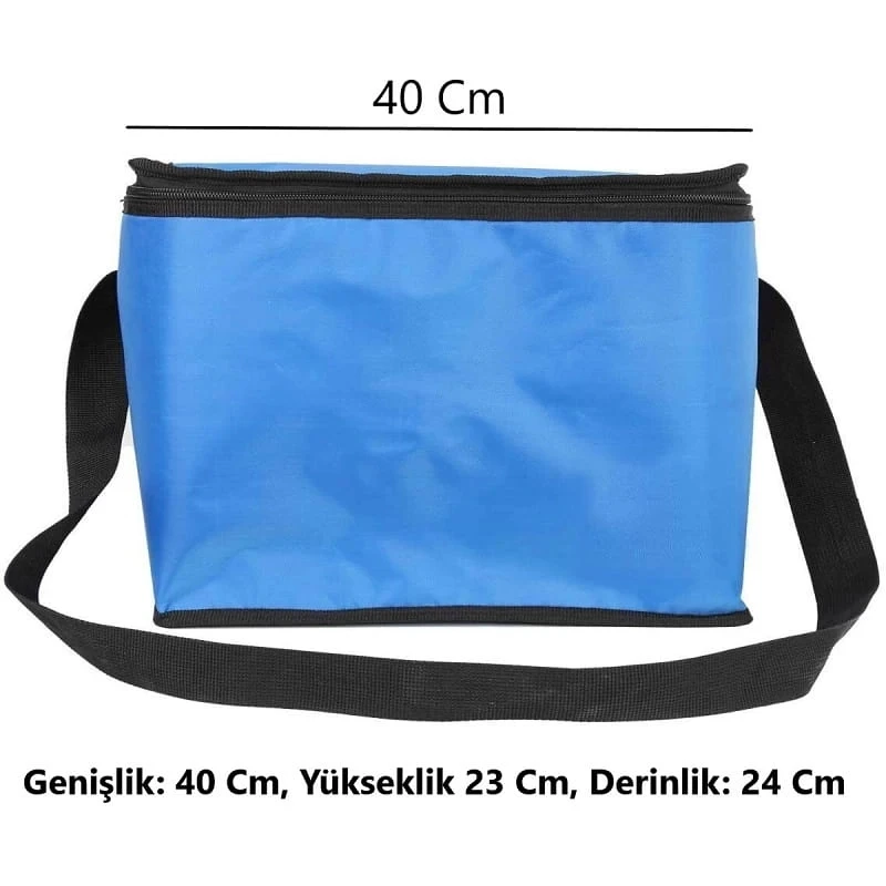 25 Litre Sıcak ve Soğuk Tutan Askılı Yalıtımlı Termal Çanta Soğutucu Piknik Çantası