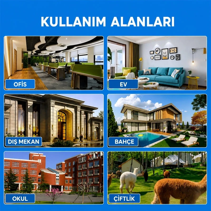 O-Kam Pro 4G SIM Kartlı 1 Yıl İnternet Hediyeli 9MP 3 Kameralı Güneş Enerjili Gece Görüşlü Güvenlik Kamerası