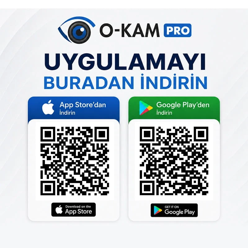 O-Kam Pro 4G SIM Kartlı 1 Yıl İnternet Hediyeli 9MP 3 Kameralı Güneş Enerjili Gece Görüşlü Güvenlik Kamerası