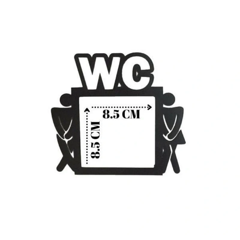 Ahşap Dekoratif Priz Kenarı Süsü Wc