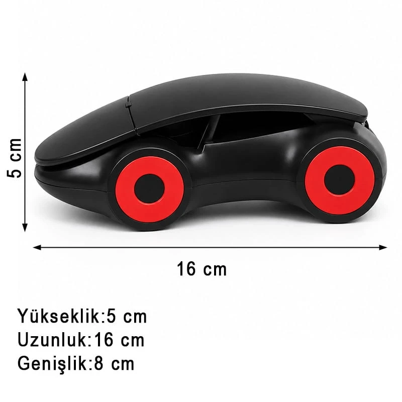 Araba Tasarımlı Araç İçi Telefon Tutucu 360 Dönebilen Ayarlı