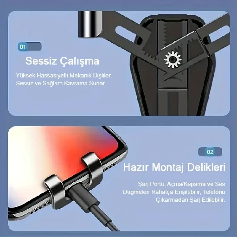 Araç Telefon Tutucu Gravity Oto Telefon Tutucu