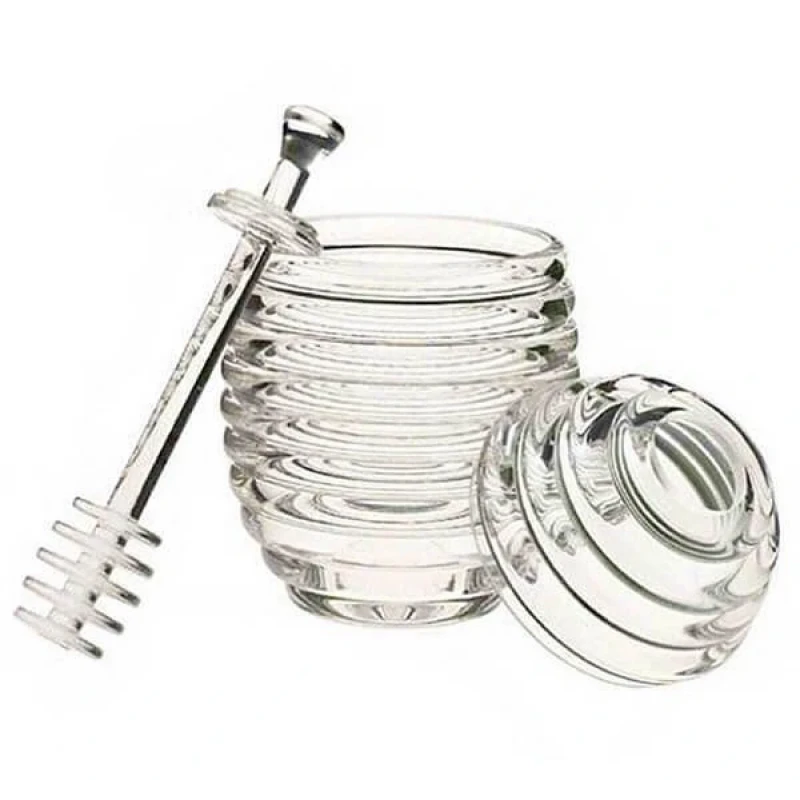 Bal Kavanozu Kovan Şekilli Kaşıklı